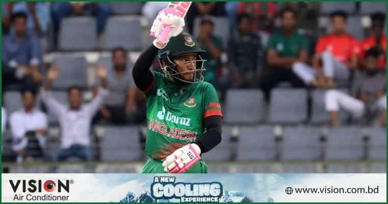মুশফিকের রেকর্ড সেঞ্চুরিতে বাংলাদেশের রেকর্ড সংগ্রহ 